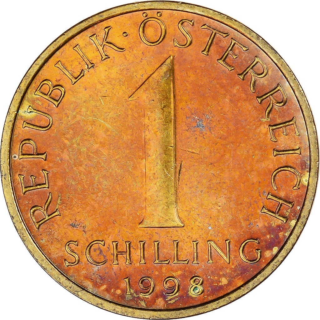 Munten, Oostenrijk, Schilling, 1998