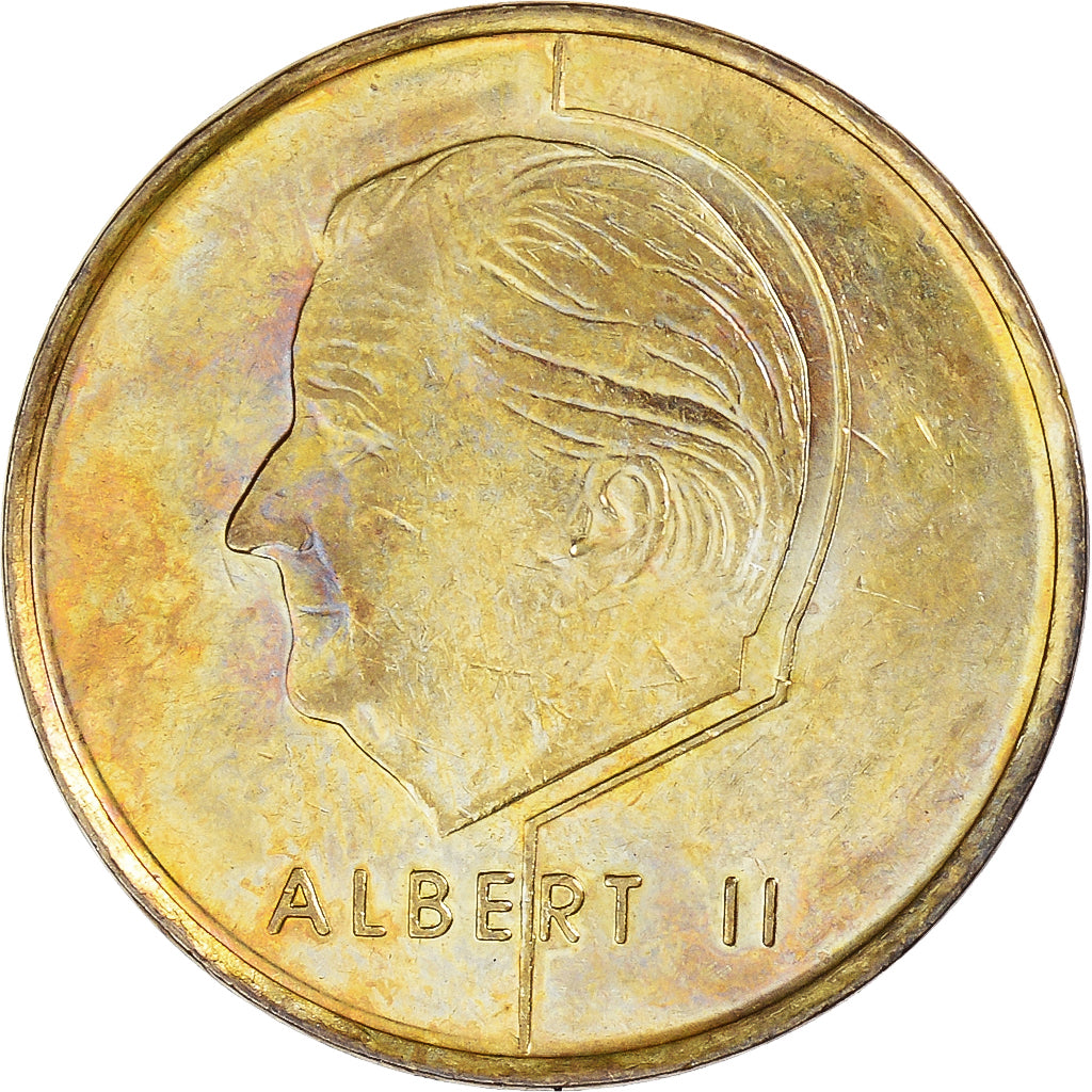 Moneta, Belgio, 5 Francs, 5 Frank, 1998