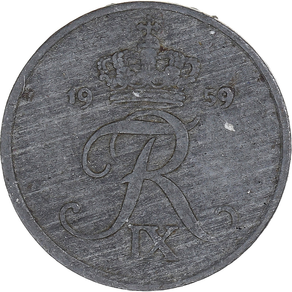 Münze, Dänemark, Ore, 1959