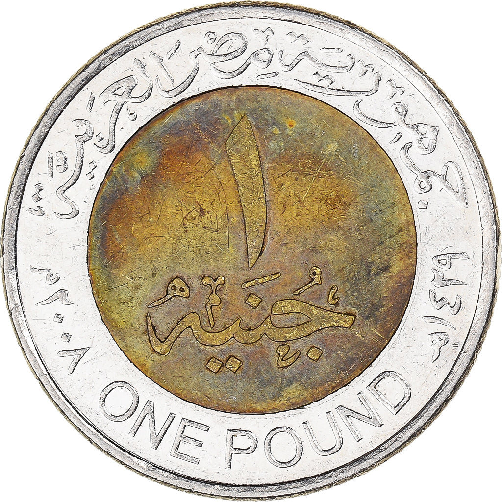 Moneta, Egitto, Pound, 2008