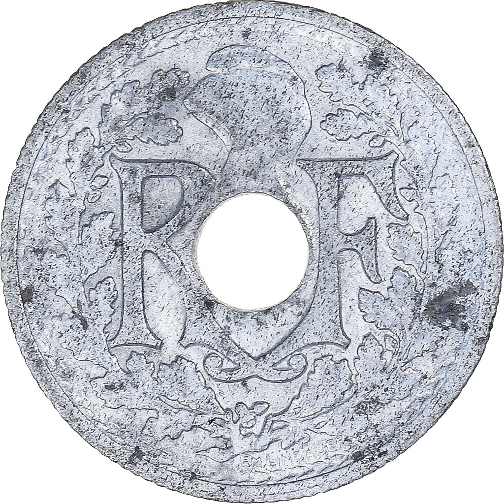 Moneta, Francia, 10 Centimes, 1945