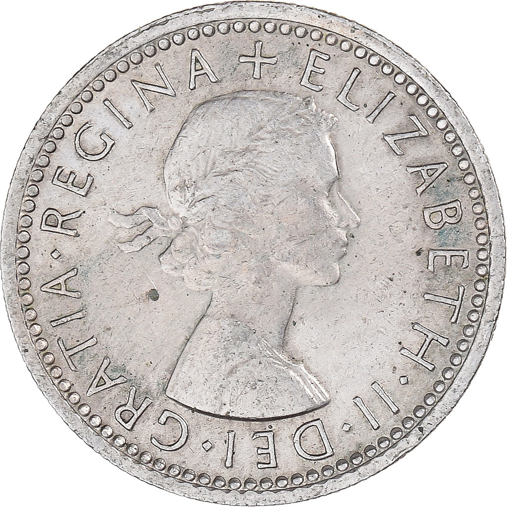 Monnaie, Grande-Bretagne, 6 Pence, 1962