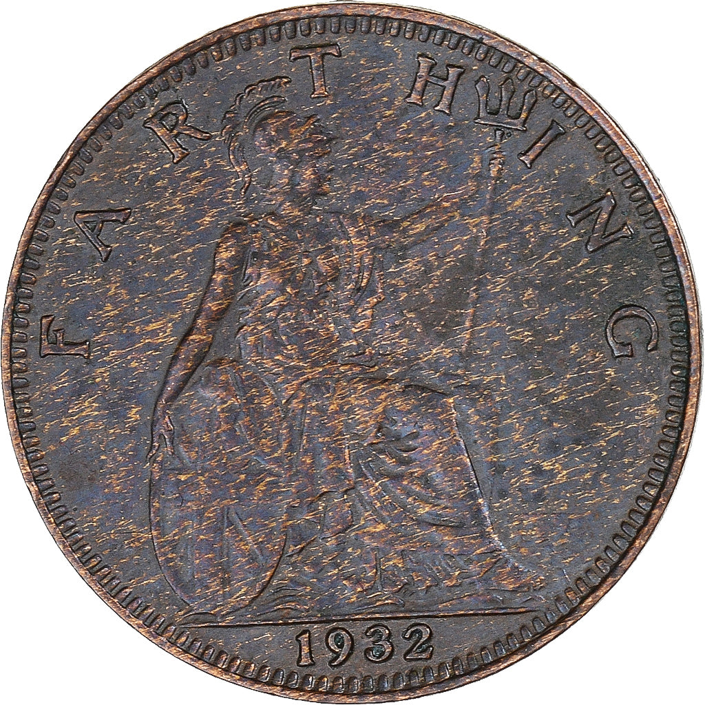 Moneta, Wielka Brytania, Farthing, 1932