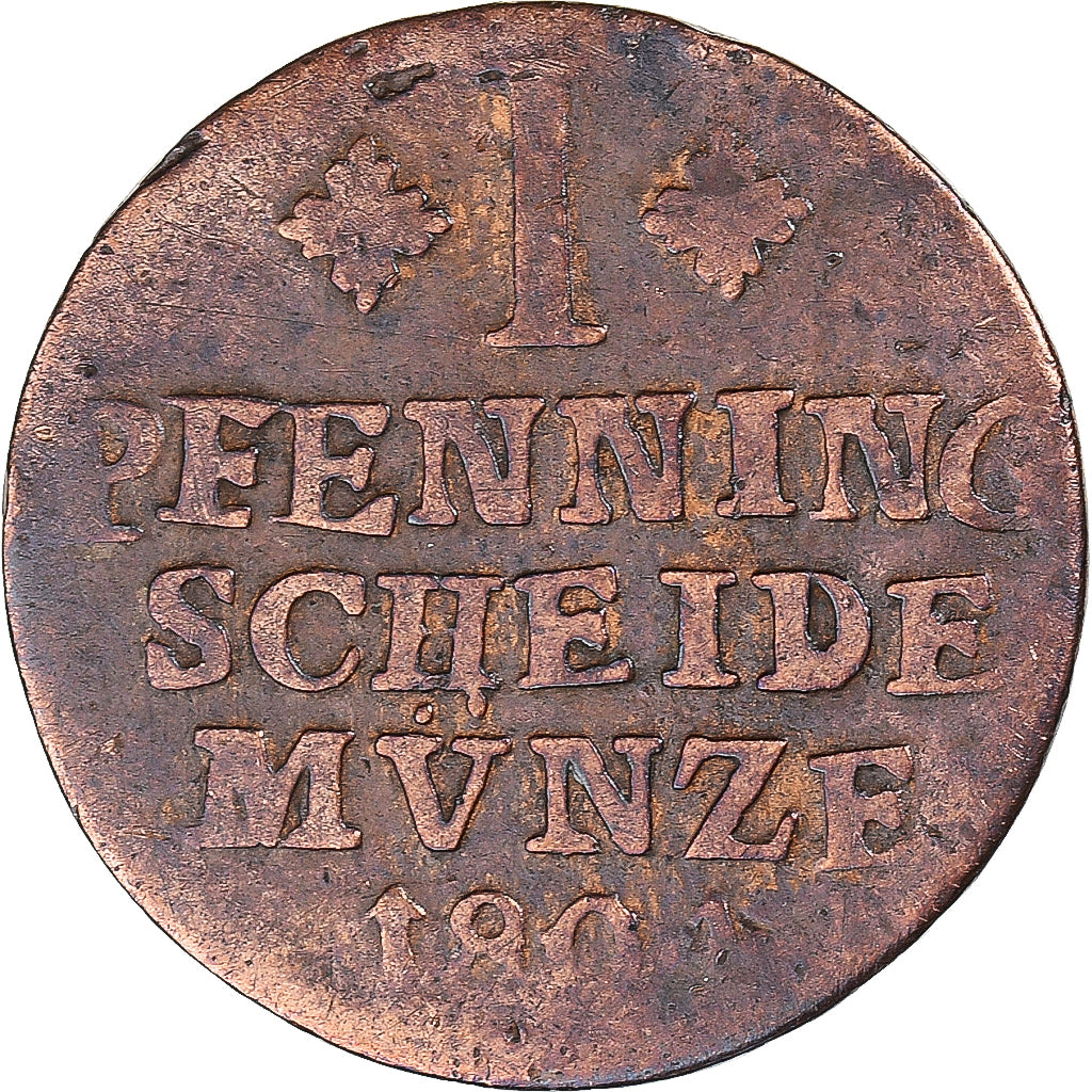 Coin, German States, Pfennig, 1801