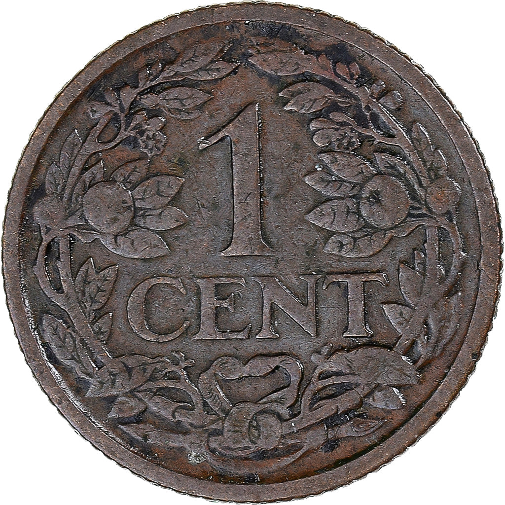 Moeda, Países Baixos, Cent, 1917