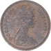 Moneda, Gran Bretaña, 1/2 New Penny, 1976