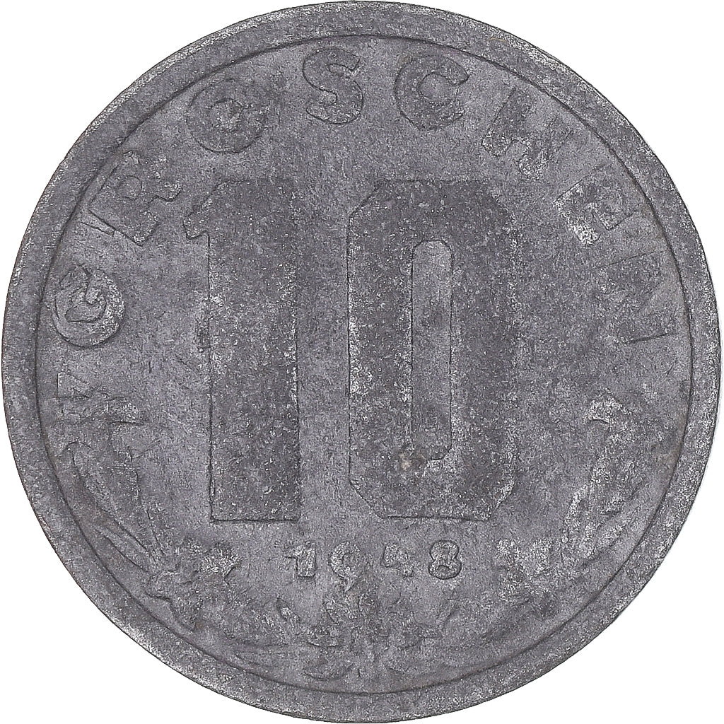 Monnaie, Autriche, 10 Groschen, 1948