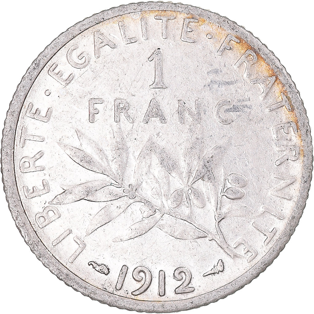 Monnaie, France, Franc, 1912