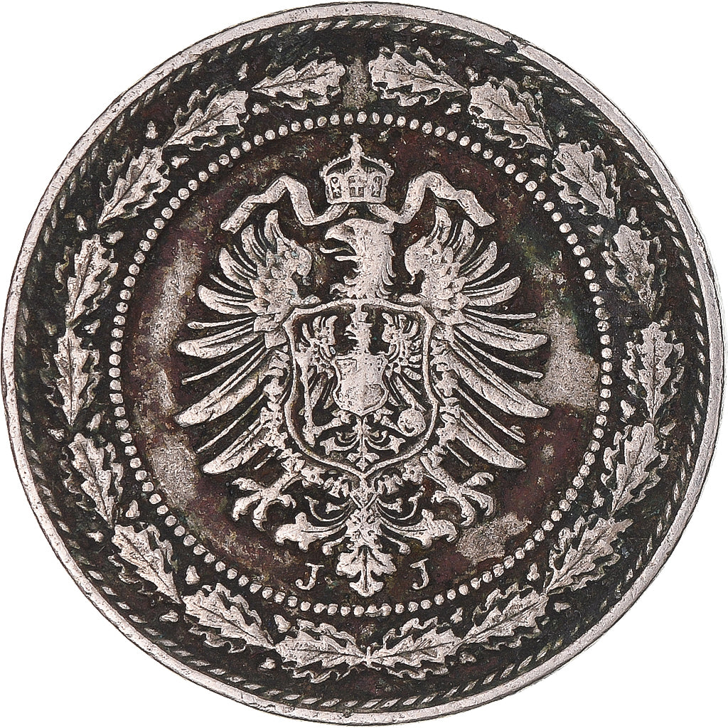 Coin, Germany, 20 Pfennig, 1887