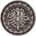 Coin, Germany, 20 Pfennig, 1887