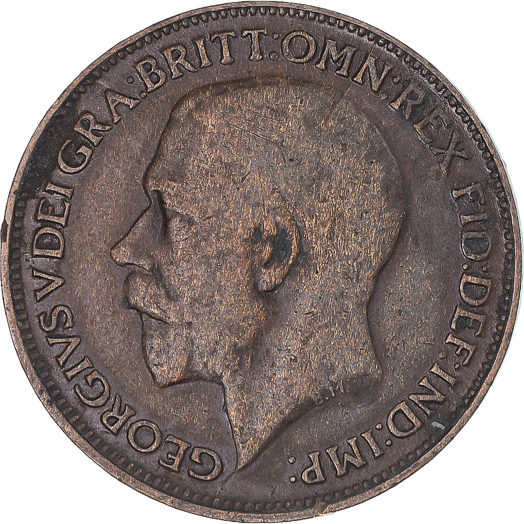 Münze, Großbritannien, Farthing, 1921