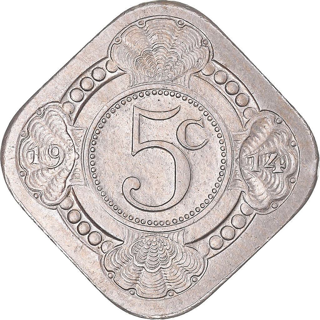 Monnaie, Pays-Bas, 5 Cents, 1914