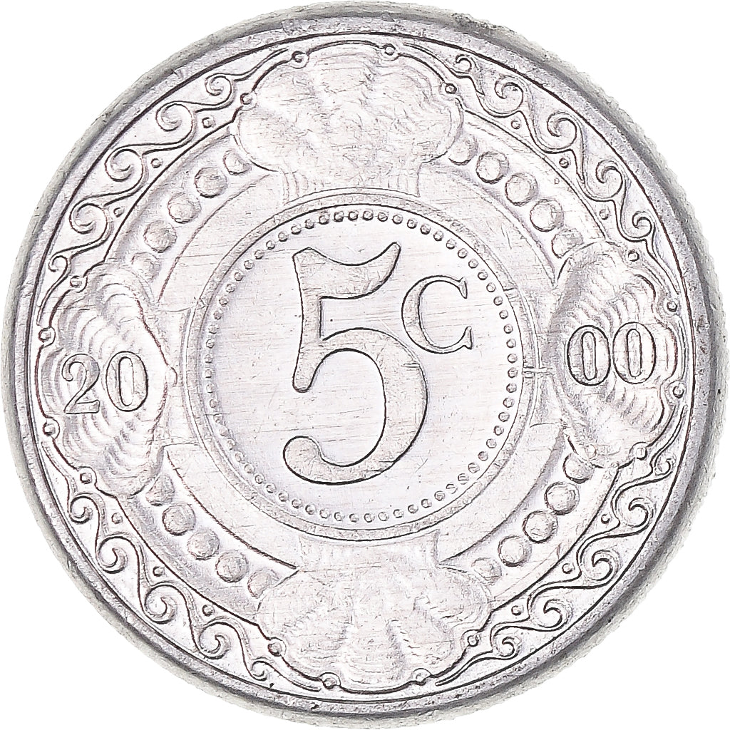 Moneda, Antillas holandesas, 5 Cents, 2000