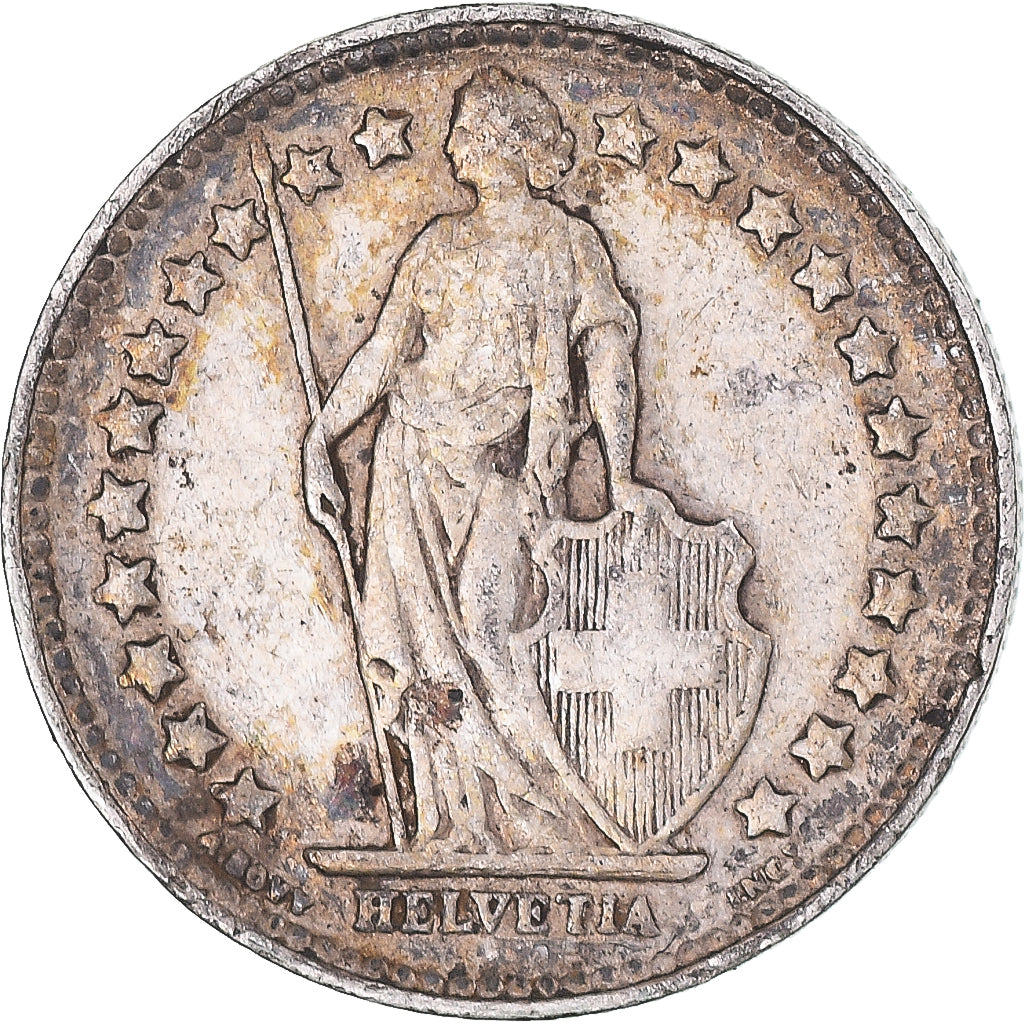 Moneta, Szwajcaria, 1/2 Franc, 1928