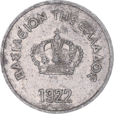 Münze, Griechenland, 10 Lepta, 1922