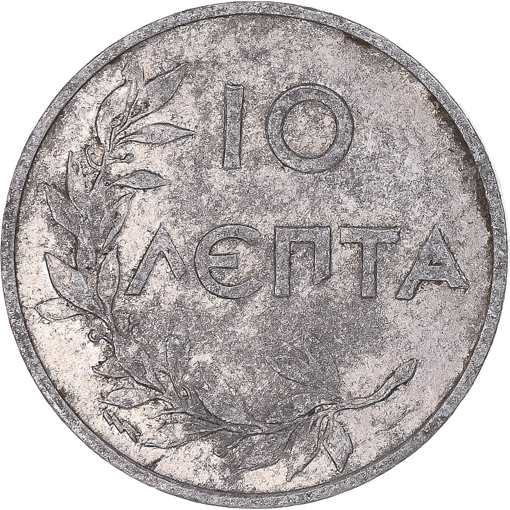 Münze, Griechenland, 10 Lepta, 1922