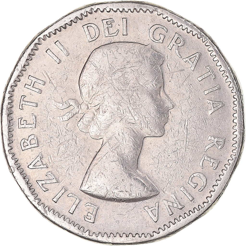 Moneta, Canada, 5 Cents, 1955