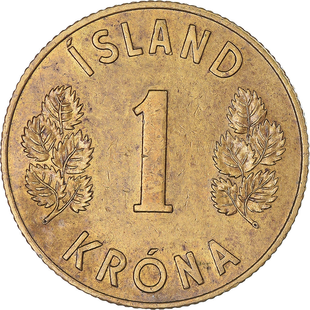 Moneda, Islandia, Krona, 1957