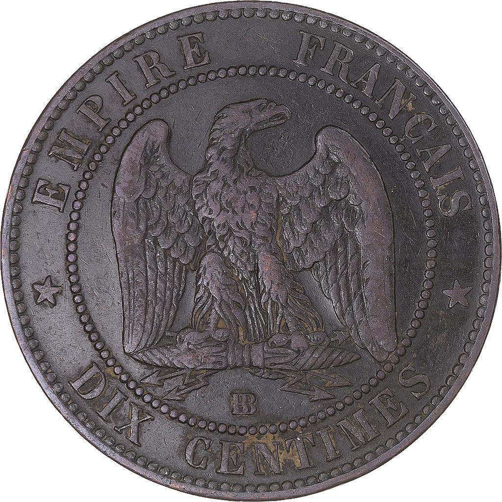 Moneta, Francia, 2 Centimes, 1855