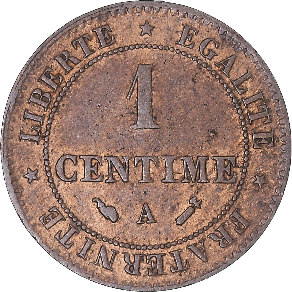 Coin, France, Centime, 1895