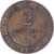 Moneta, Francja, 2 Centimes, 1883