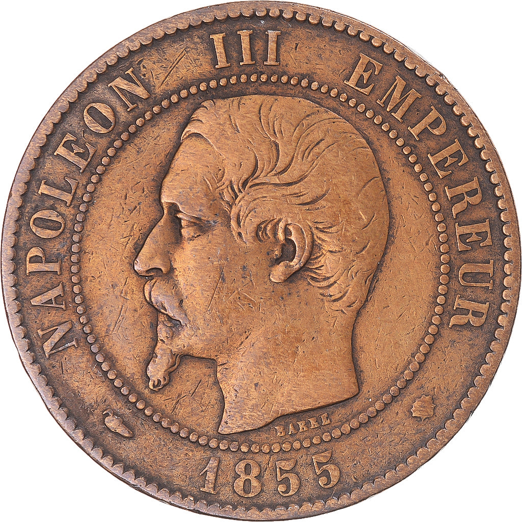 Moneda, Francia, 10 Centimes, 1855