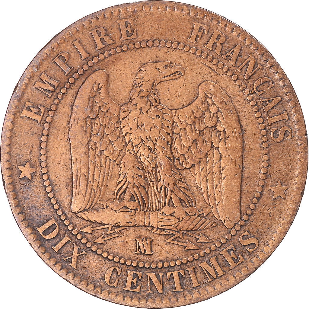 Moneda, Francia, 10 Centimes, 1855