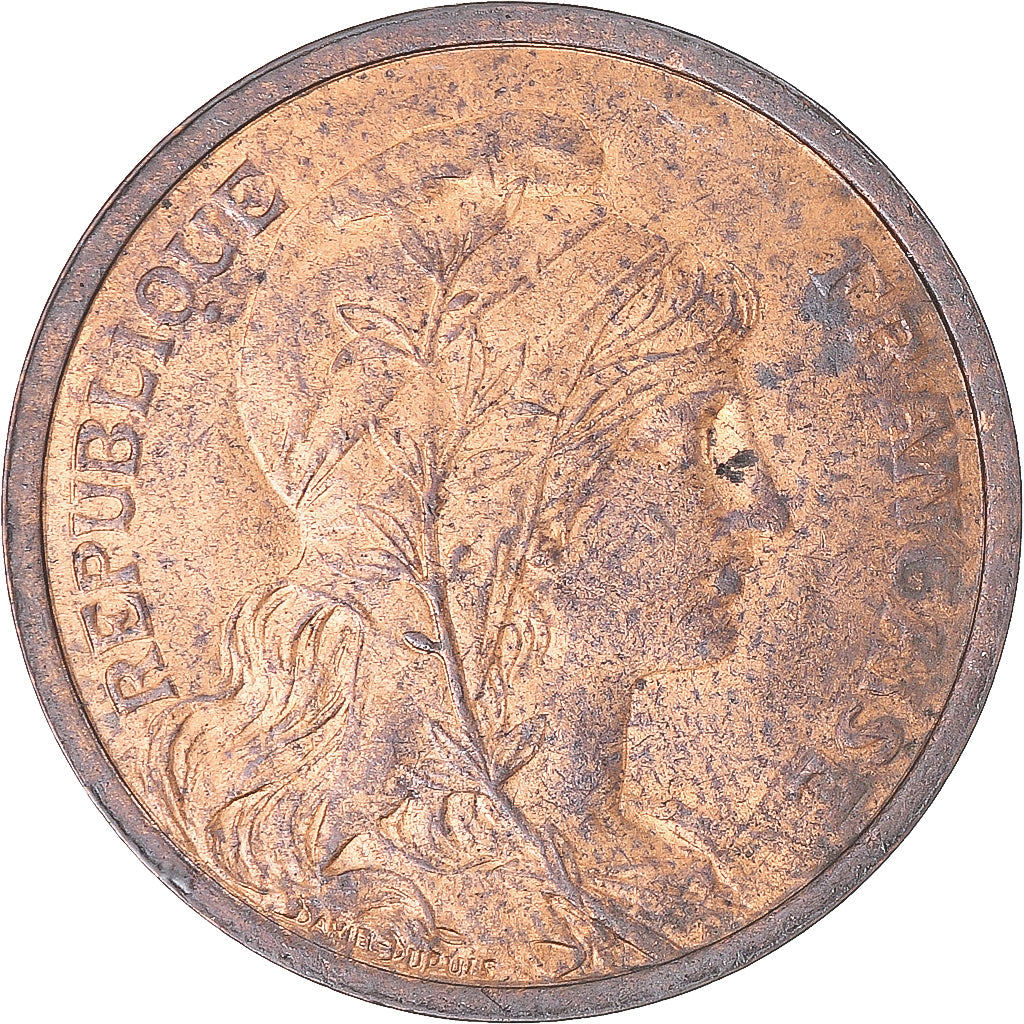 Moneda, Francia, 2 Centimes, 1920