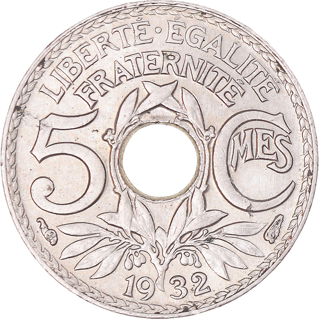 Moneda, Francia, 5 Centimes, 1932