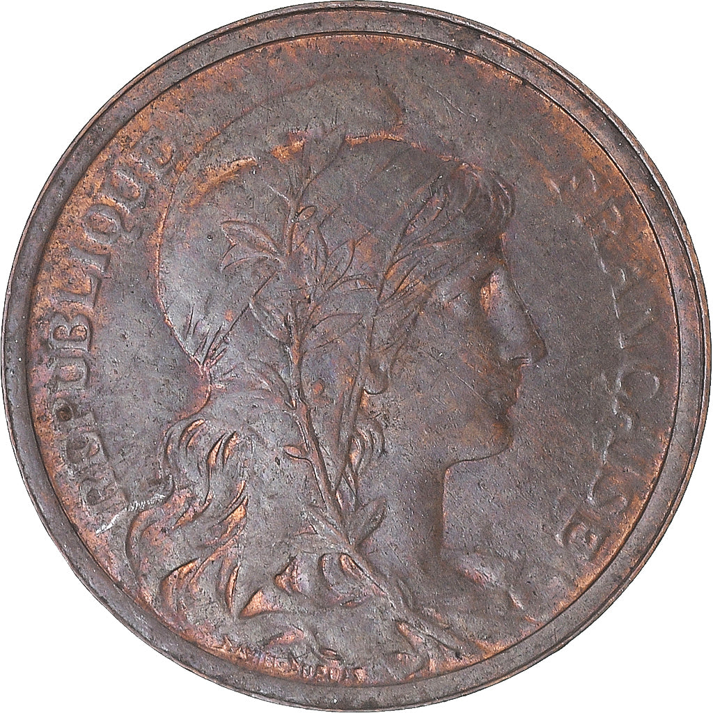 Moeda, França, 2 Centimes, 1912