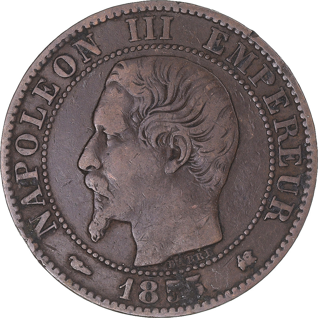Coin, France, 5 Centimes, 1855