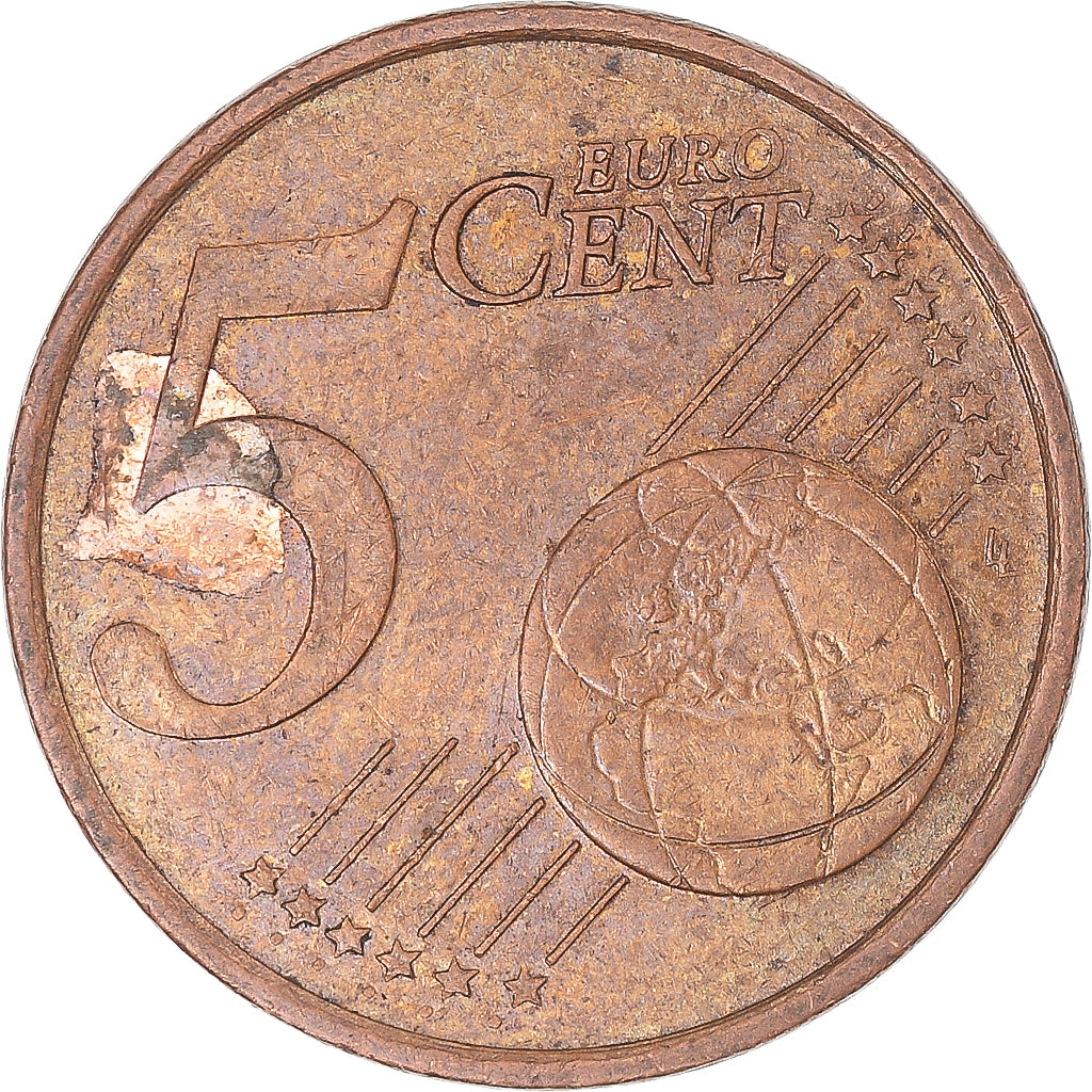 Moneda, Francia, 5 Euro Cent, 1999