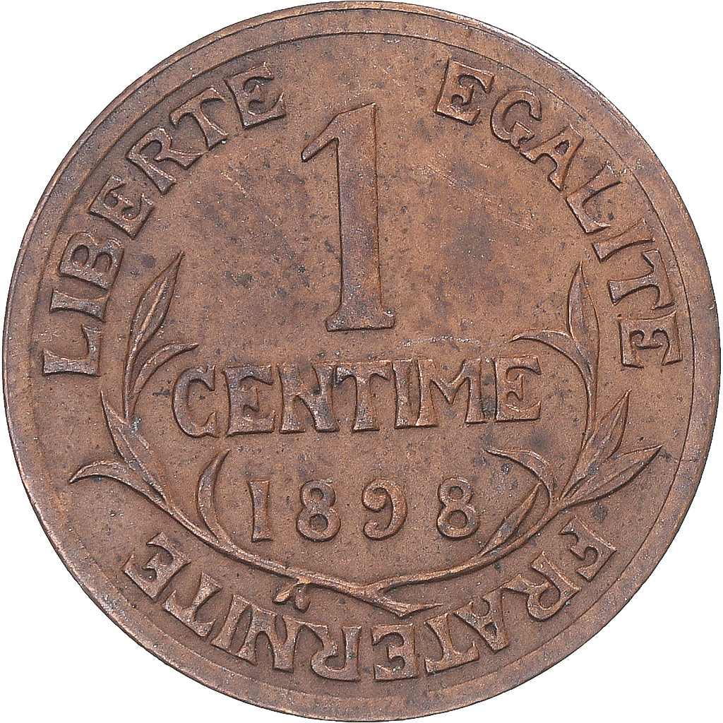 Moneta, Francia, Centime, 1898