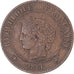 Münze, Frankreich, 2 Centimes, 1886