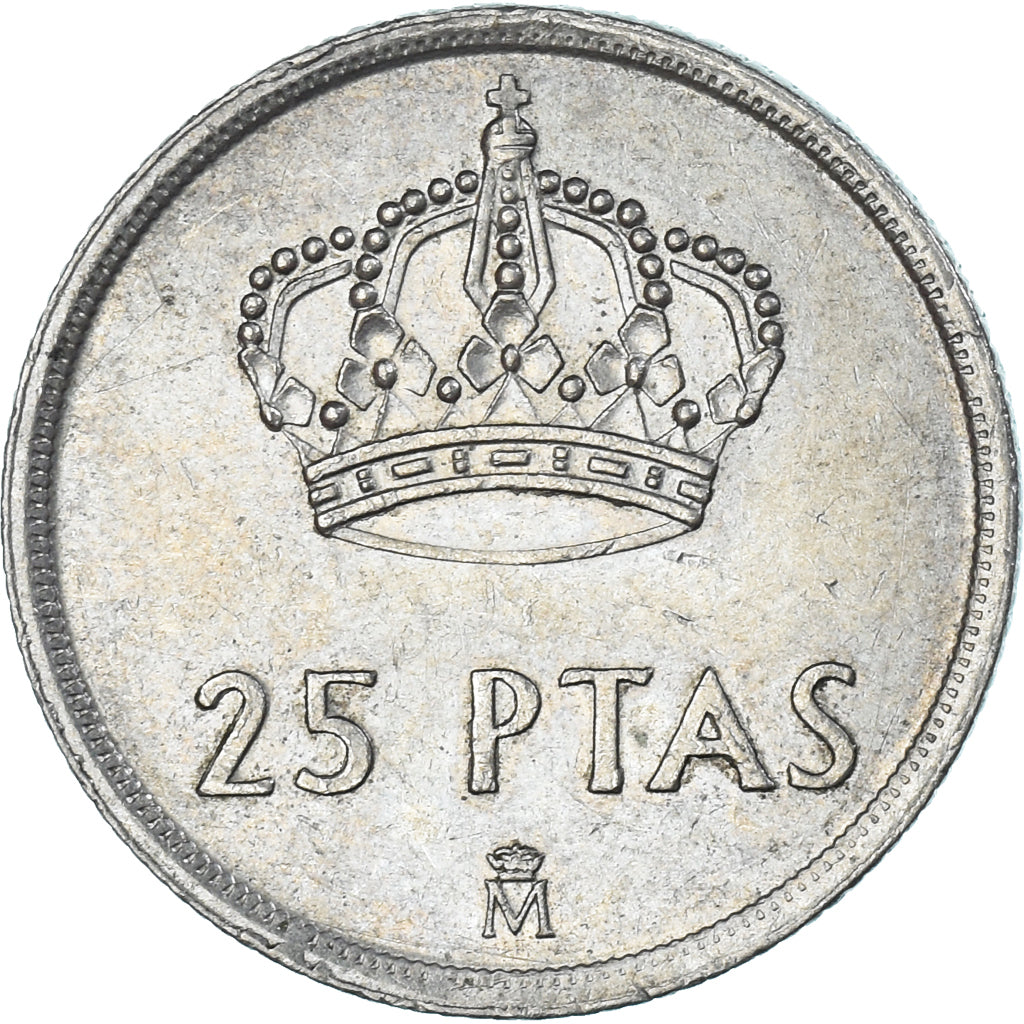 Moneta, Hiszpania, 25 Pesetas, 1982