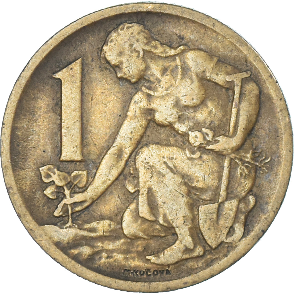 Coin, Czechoslovakia, Koruna, 1964