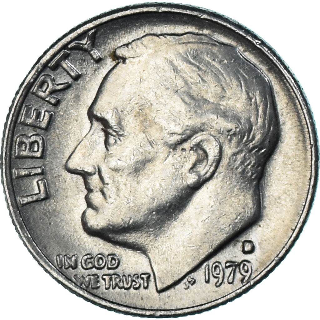 Moneda, Estados Unidos, Dime, 1979