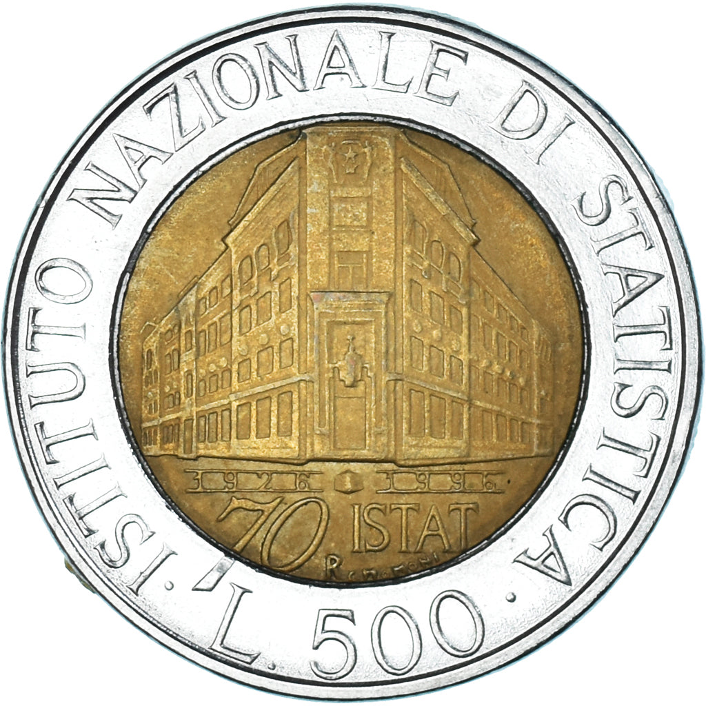 Coin, Italy, 500 Lire, 1996