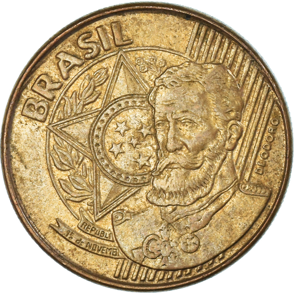 Moneta, Brazylia, 25 Centavos, 2008