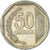 Moneda, Perú, 50 Centimos, 2008