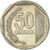 Coin, Peru, 50 Centimos, 2008