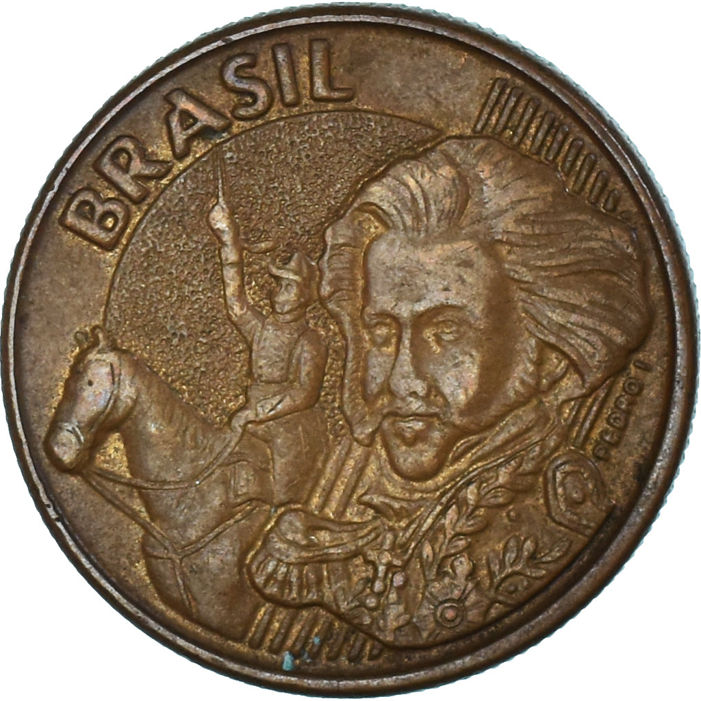 Moneta, Brazylia, 10 Centavos, 2006