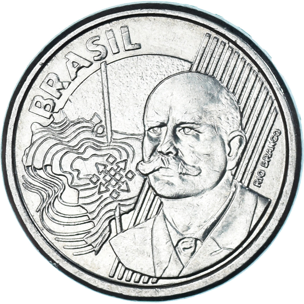 Moneta, Brazylia, 50 Centavos, 2010