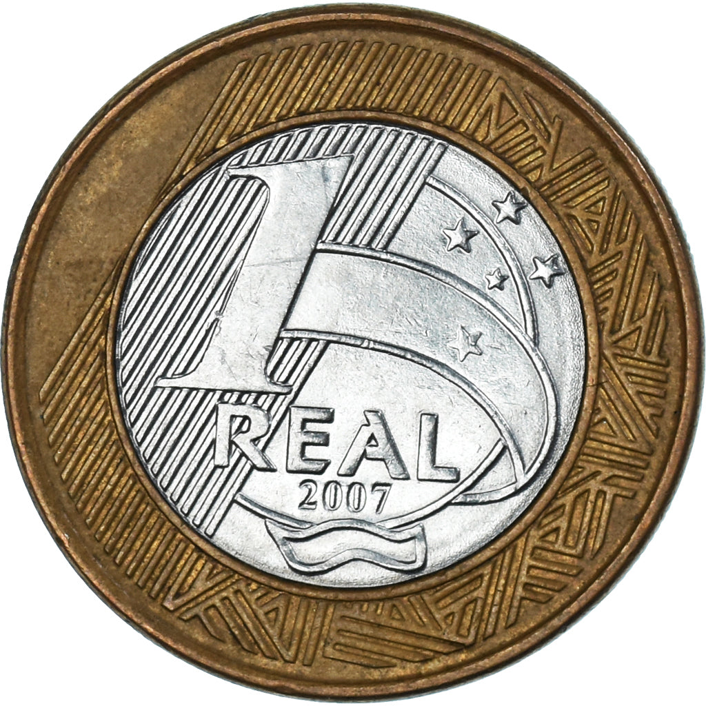 Moneta, Brazylia, Real, 2007