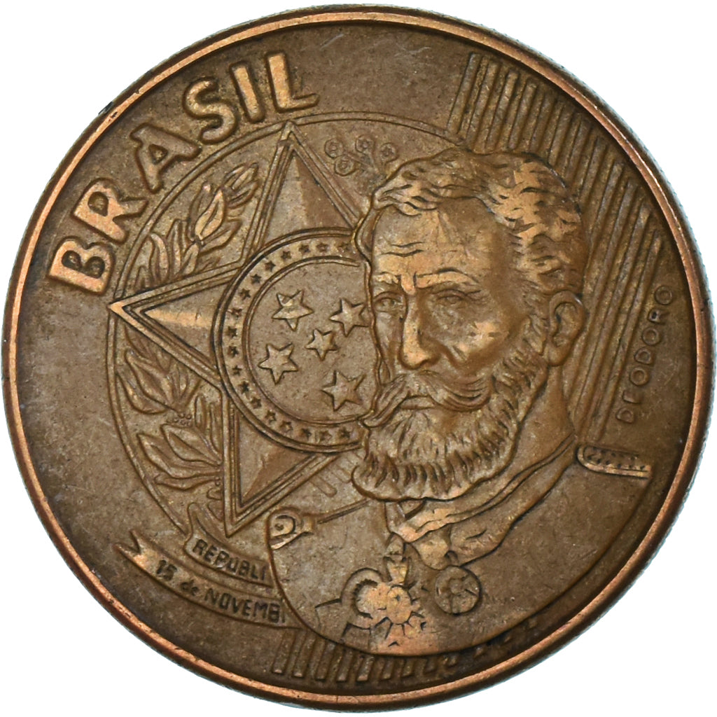 Moneta, Brazylia, 25 Centavos, 2004
