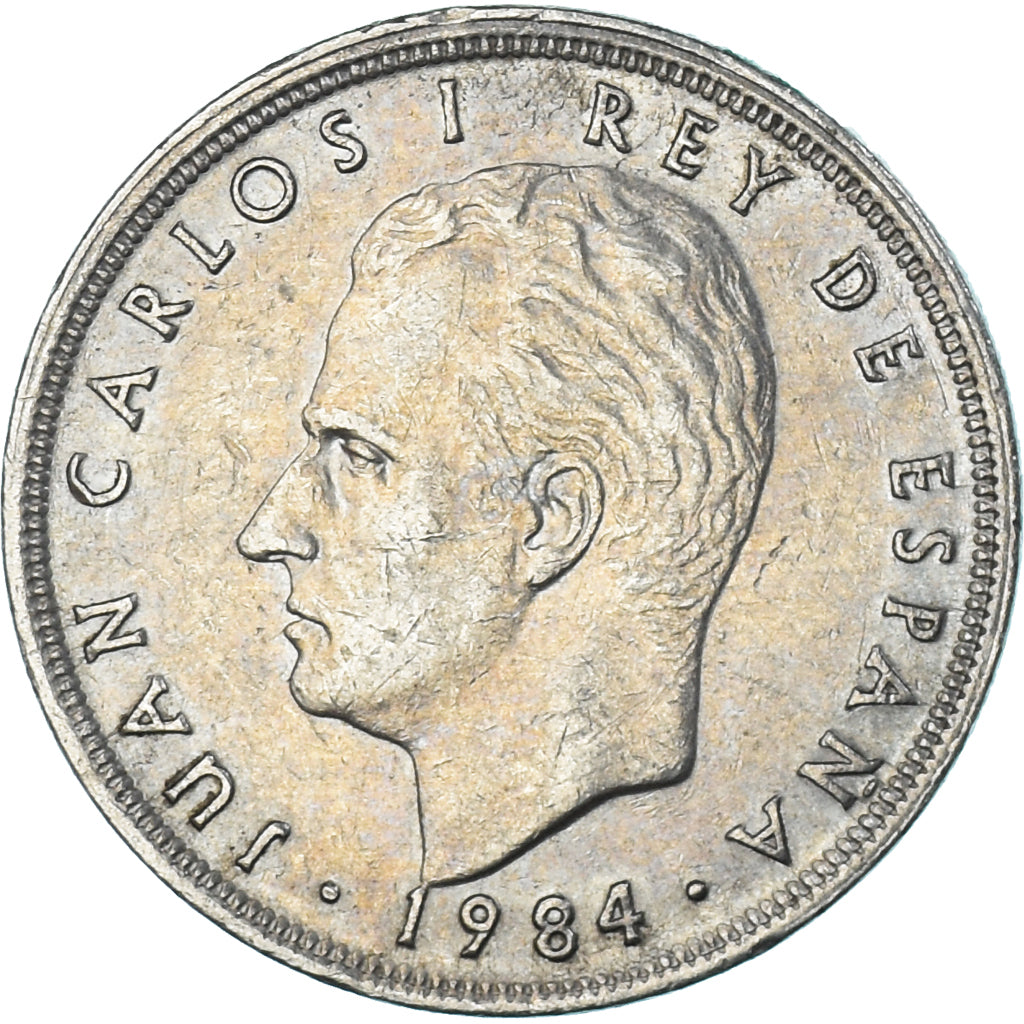 Monnaie, Espagne, 5 Pesetas, 1984