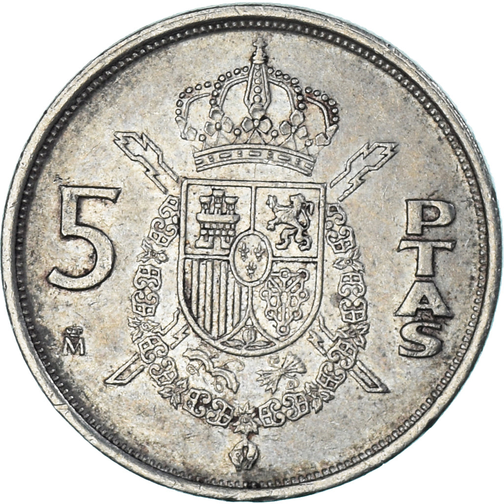 Monnaie, Espagne, 5 Pesetas, 1984