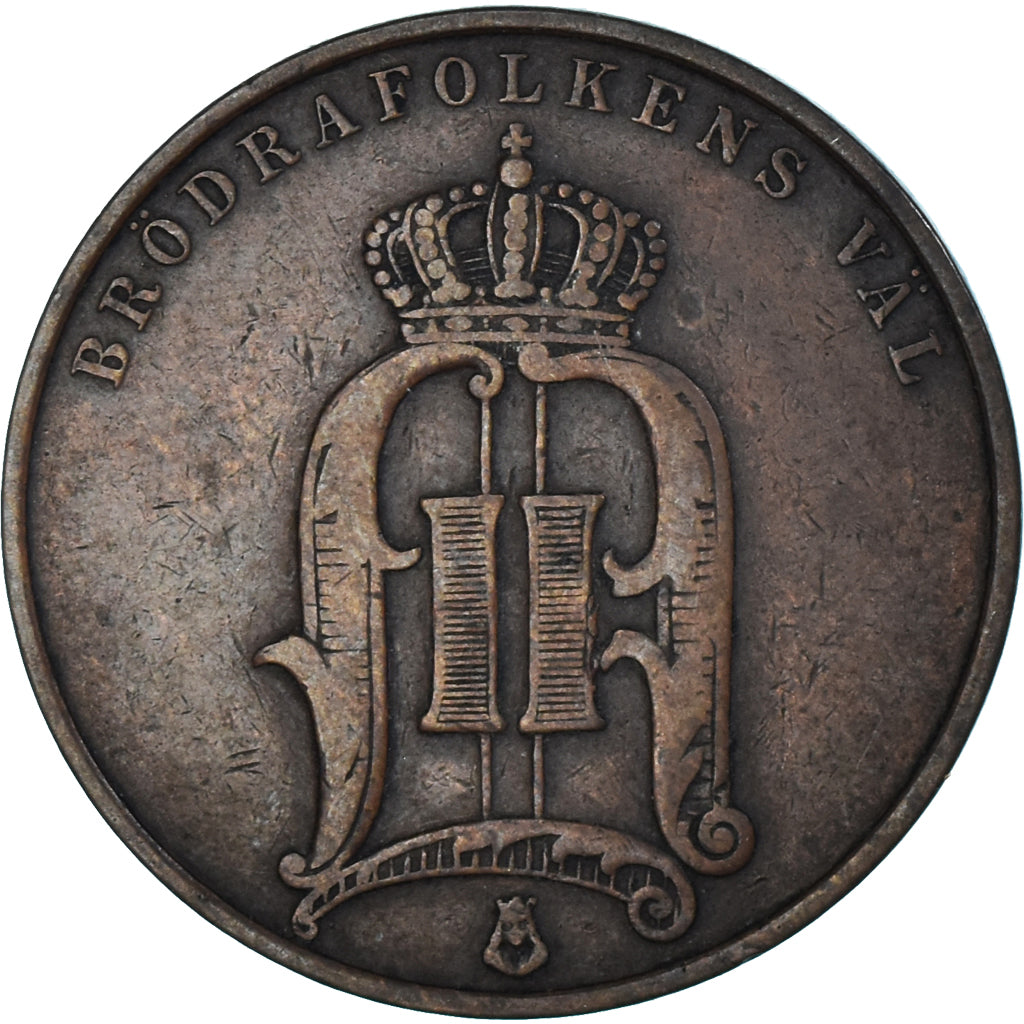 Moneta, Svezia, 5 Öre, 1891