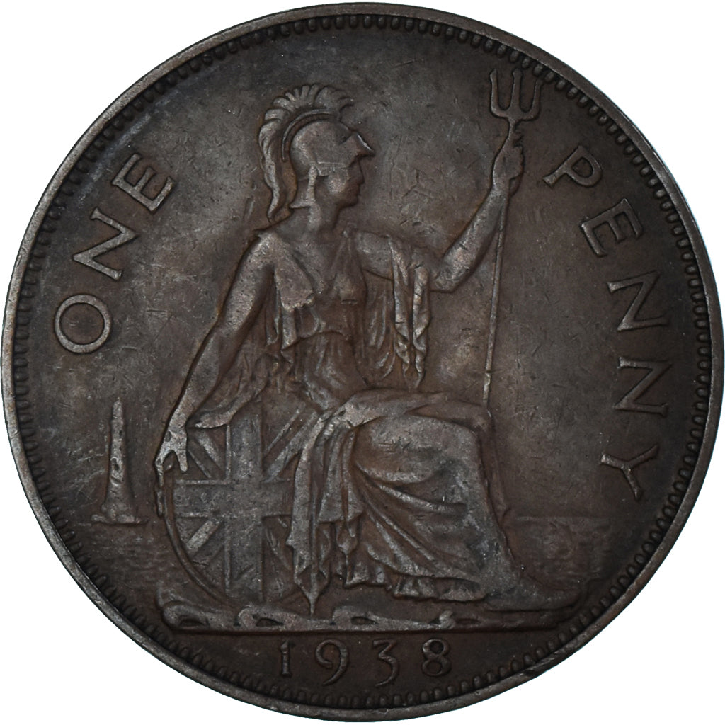 Moneta, Wielka Brytania, Penny, 1938