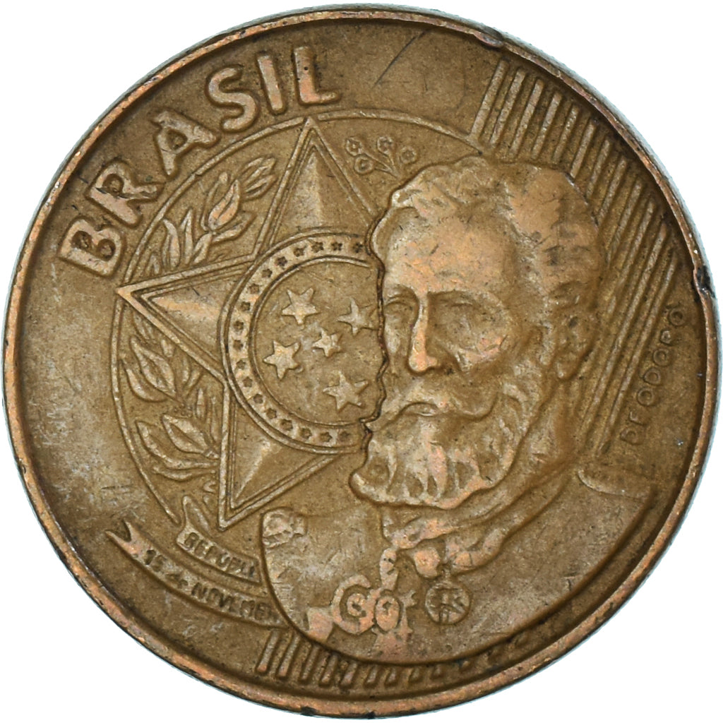 Monnaie, Brésil, 25 Centavos, 1998